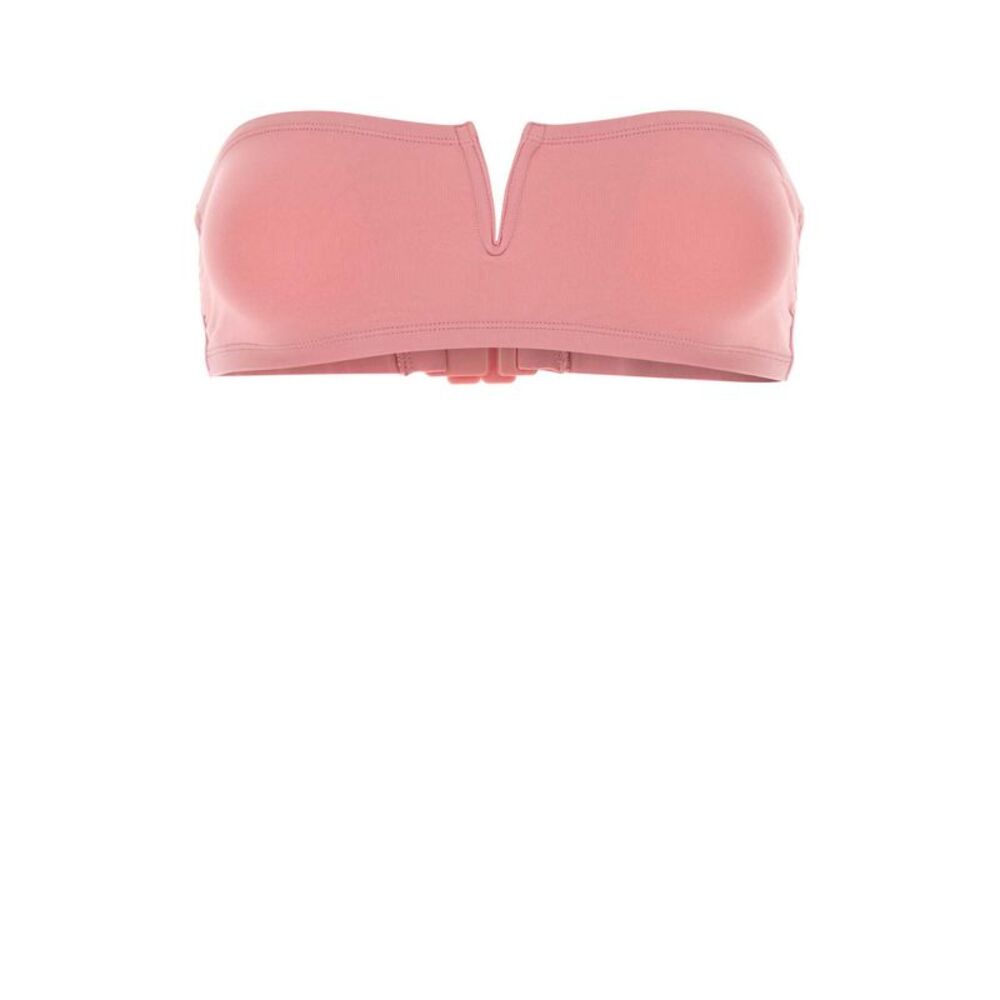 Eres Women Pink Stretch Nylon Arcade Bikini Top